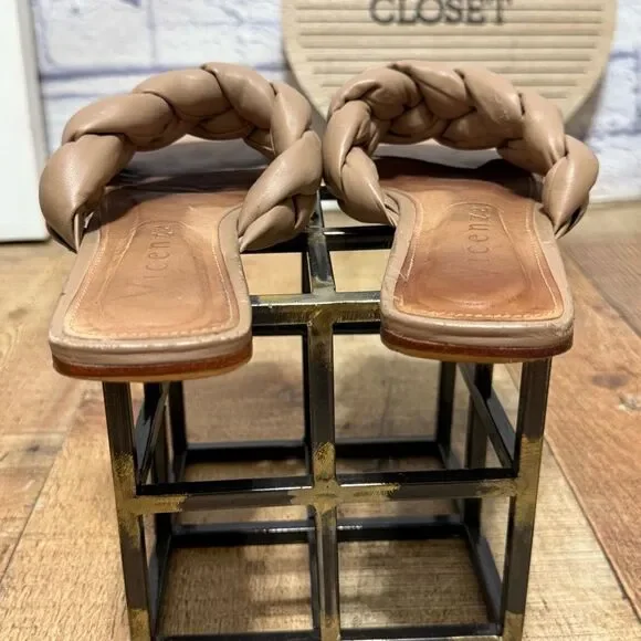 VICENZA Poppy Braided Sandals size 7 - Picture 10 of 11